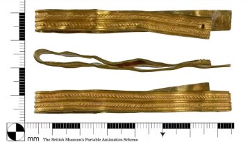 Римский золотой браслет, которому более 2000 лет