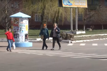 Штраф за перехід дороги не на "зебрі" у Києві