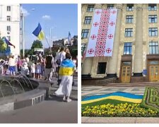 В Харькове с размахом празднуют День вышиванки: "одели" даже ХОГА, фото