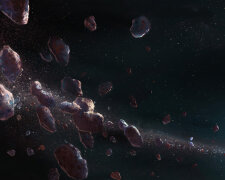 астероид космос галактика вселенная