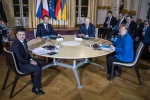 Зеленський, Путін, Макрон, Меркель у Парижі