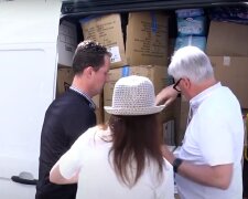 Безкоштовні продукти для ВПО та пенсіонерів в Одесі