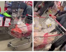 Одесситы спохватились и начали скупать сахар и спички: кадры из супермаркета
