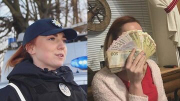 Українська патрульна засвітила пачку грошей, назріває скандал: "заробили за одну зміну", відео