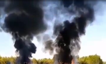 Пожежа охопила військову частину в росії недалеко від українського кордону, чули чотири вибухи: кадри