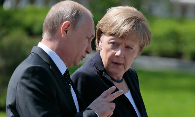 путин меркель