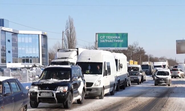 Обмеження руху транспорту в Черкаській області