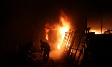 Пирогово в огне: «поджигатель» заплатит огромную сумму (фото)