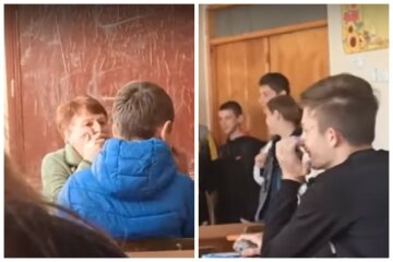 Школьники проучили учительницу за любовь к "русскому миру", видео: "Україна наша мати..."