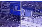 Юну дівчину збив потяг на переїзді під Харковом: відео моменту