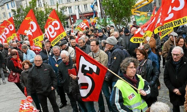 митинг протест франция