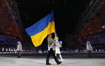 флаг Украины олимпиада
