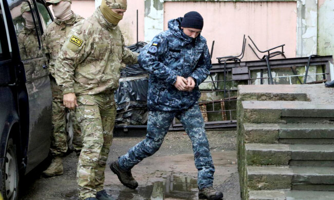 пленные моряки