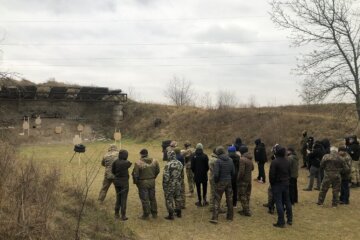 Представители Нацкорпуса Волыни сообщили, что провели 21 ноября военное обучение