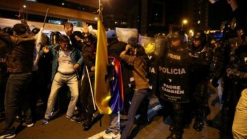 Ecuador protest