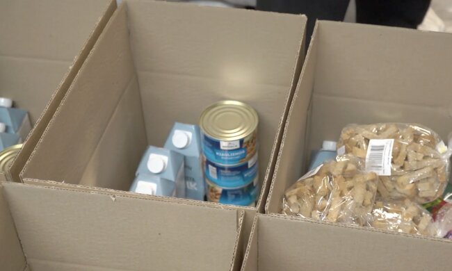 Гуманітарна допомога для пенсіонерів у Сумах