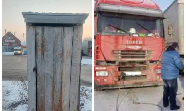 "Центр прийняття рішень": в росії похвалилися реставрацією дерев'яного туалету, фото