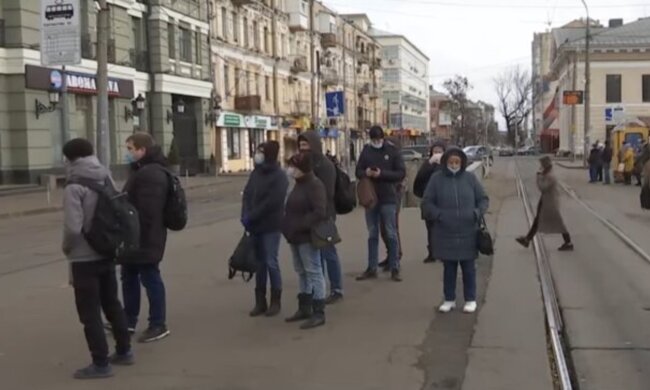 карантин, люди, маски