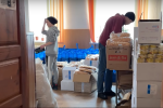 Гуманитарная помощь для пенсионеров в Харькове