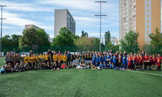 «Сильніші разом»: діти з футбольної секції, яку підтримує Favbet Foundation, взяли участь у фестивалі до Дня Європи