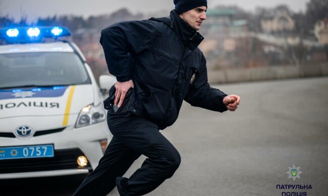 полицейский, авто