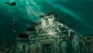 «Китайская Атлантида». Древние города под озером Цяньдаоху в Китае