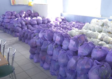 Бесплатные продукты для ВПЛ и пенсионеров в Запорожье