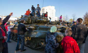 В детском саду Крыма заметили пулемет (фото)