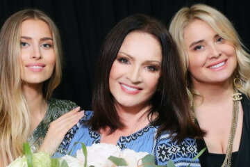 София Ротару с внучкой и невесткой, Соня Евдокименко, Светлана Евдокименко