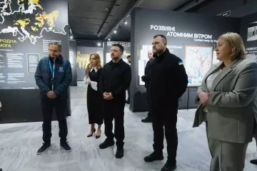 Оновлена експозиція, унікальні документи та інтерактивні простори: Президент України відвідав Національний музей «Чорнобиль»