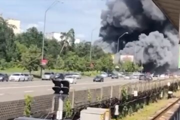 пожежа на АЗС у Деснянському районі Києва