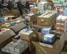 Гуманитарная помощь для пенсионеров в Киеве