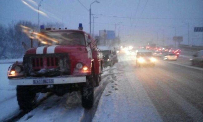 снег зима гсчс