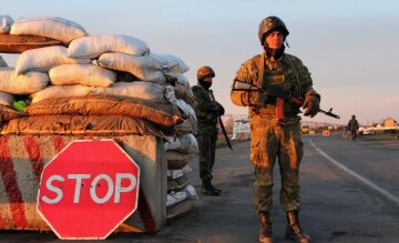 Чонгар пункт пропуска Крым военные