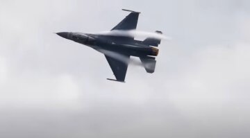самолет, истребитель, F-16