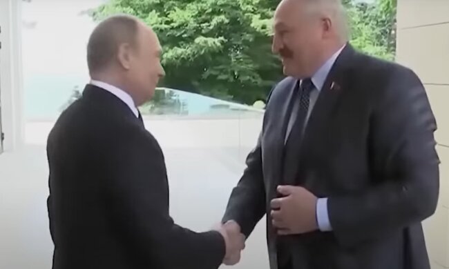 олександр лукашенко та володимир путін