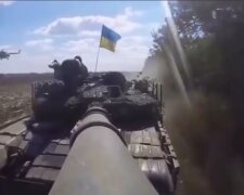 ВСУ, танк, флаг Украины