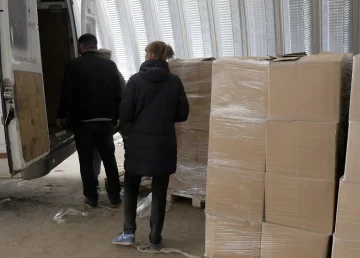 Гуманитарная помощь для пенсионеров в Одесской области