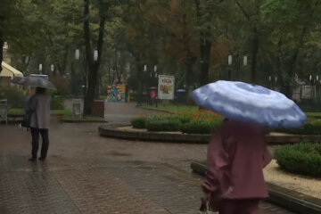 весна, дождь