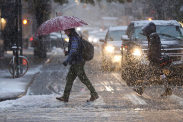 Снег, снегопад, Getty Images