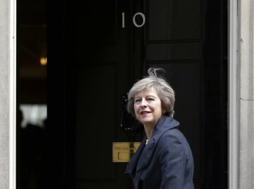 13: Britain's Prime Minister Theresa May.  REUTERS/Neil Hall