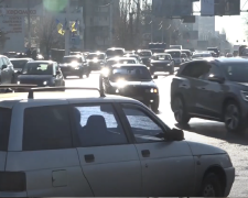 Ограничение движения транспорта в Днепре