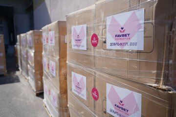 В Украину из Хорватии отправлено 40 тонн гуманитарной помощи при содействии Favbet Foundation