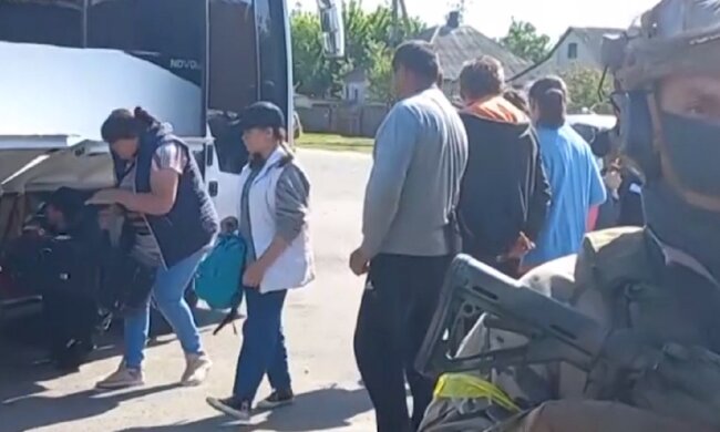 евакуація, війна