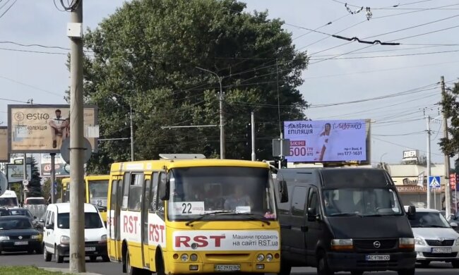 Новий графік руху транспорту в Луцьку
