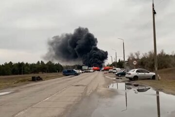 обстріл блокпоста в Енергодарі, скрін