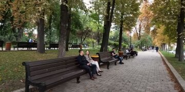осень, Киев, Украина