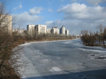 русановский канал лед зима