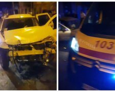 Одеські копи влетіли в таксі на службовому авто: "Гнав більше норми"