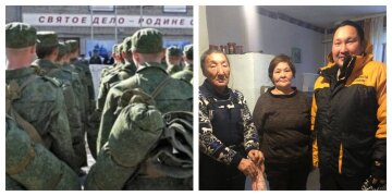 В Якутии семьям мобилизованных "отблагодарили" тушами оленей, кадры: "были очень рады"